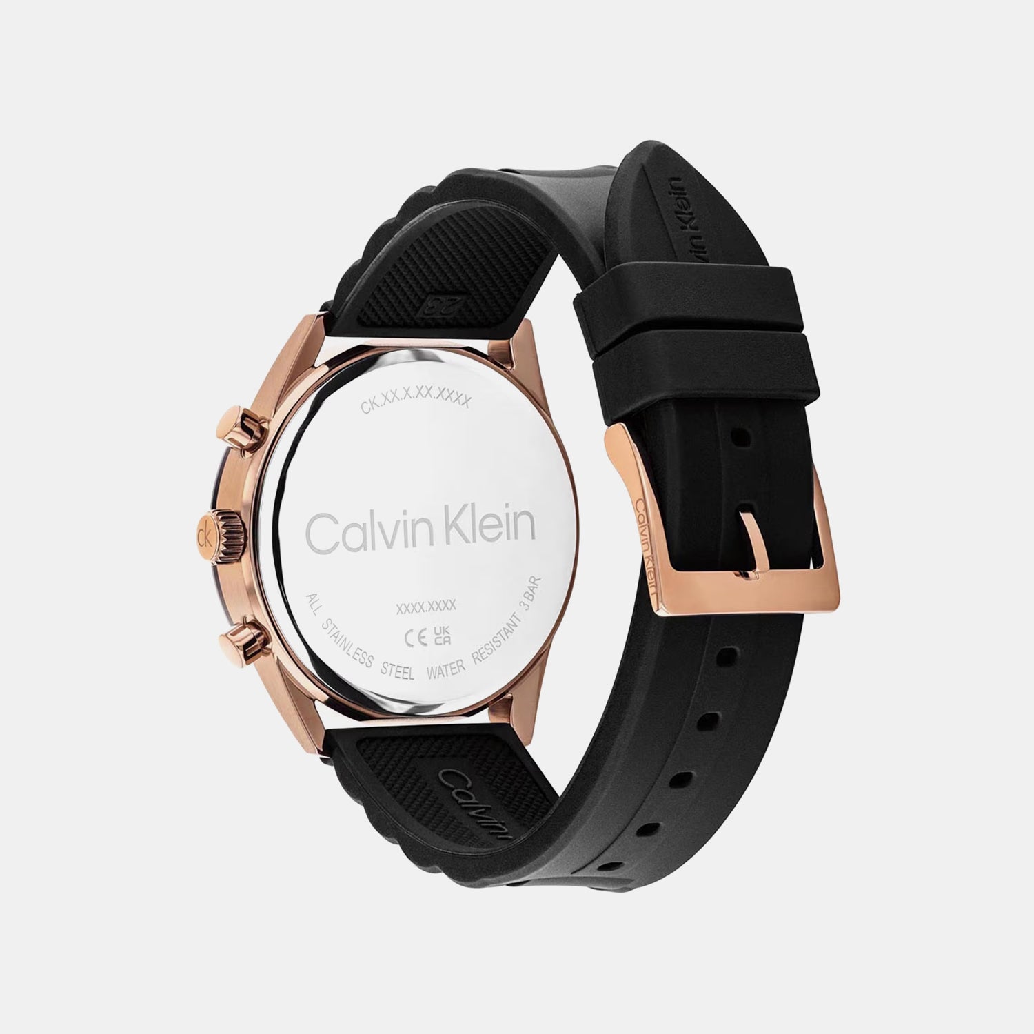 Performance Men Quartz Black Dial Analog Silicone Watch 25200567