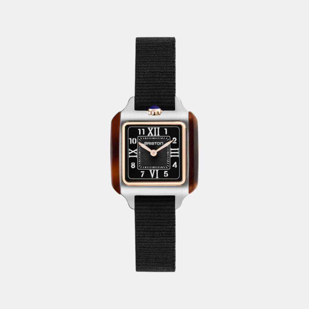 Briston Women Quartz Black Dial Analog Nato Watch 252025.PRA.T.1.NB-1