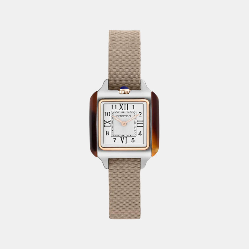 Briston Women Quartz White Dial Analog Nato Watch 252025.PRA.T.2.NT-1