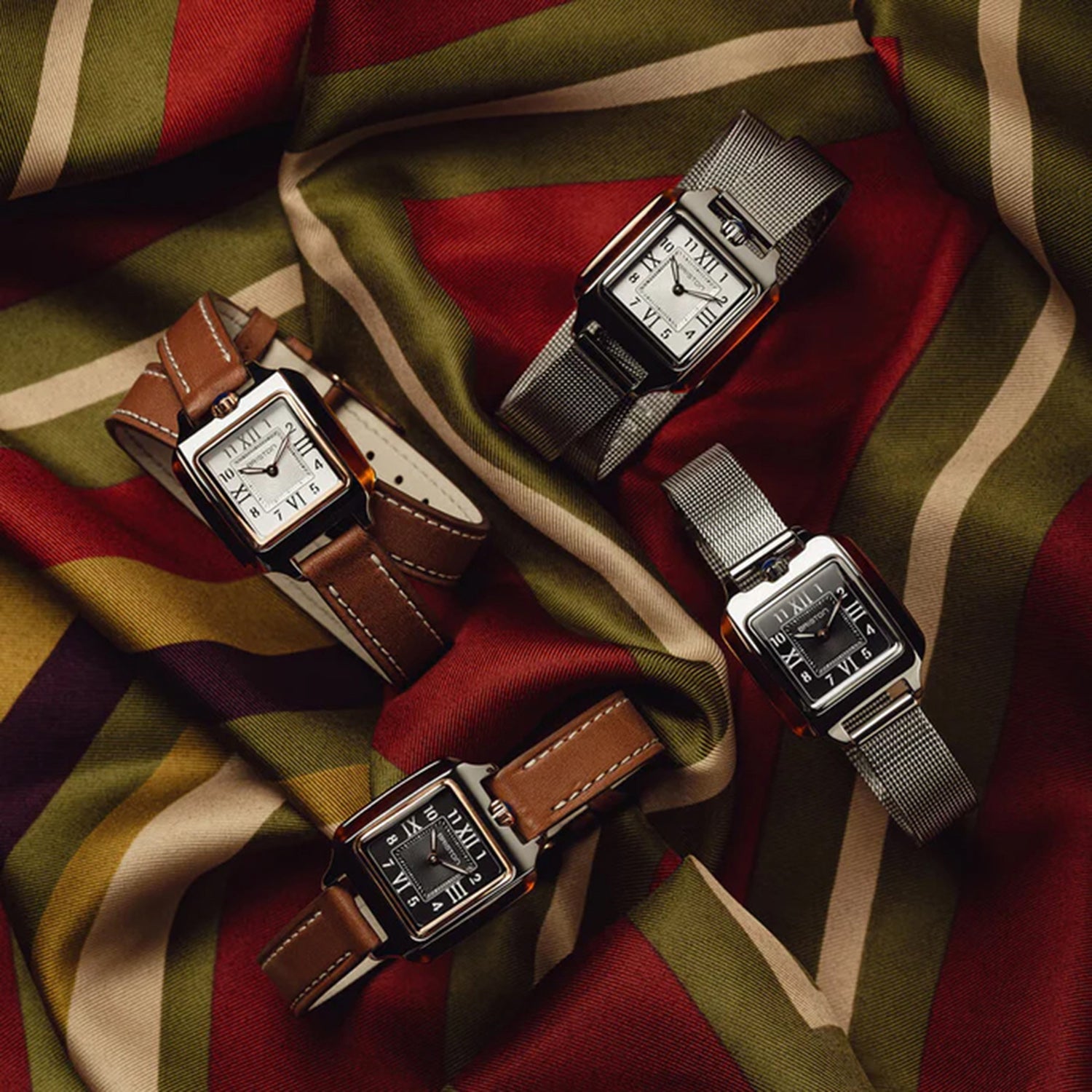 Streamliner Kennedy HM Women Quartz Black Dial Analog NATO Watch 252025.SA.T.1.NB