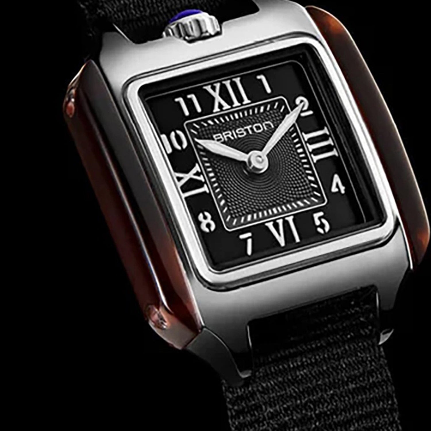 Streamliner Kennedy HM Women Quartz Black Dial Analog NATO Watch 252025.SA.T.1.NB