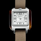 Streamliner Kennedy Women Quartz White Dial Analog NATO Watch 252025.SA.T.2.NT