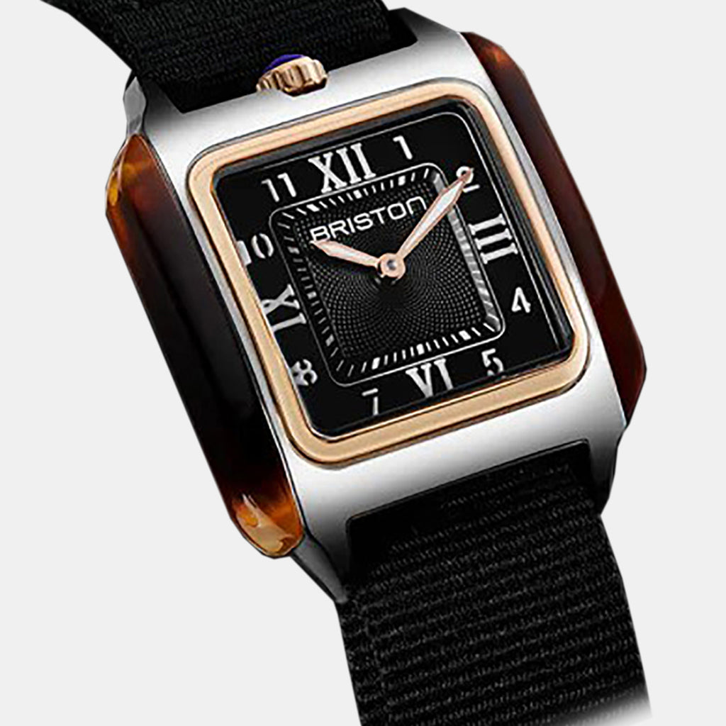 Streamliner Kennedy Women Quartz Black Dial Analog NATO Watch 252030.PRA.T.1.NB