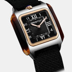 Streamliner Kennedy Women Quartz Black Dial Analog NATO Watch 252030.PRA.T.1.NB
