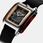 Streamliner Kennedy Women Quartz Black Dial Analog NATO Watch 252030.PRA.T.1.NB
