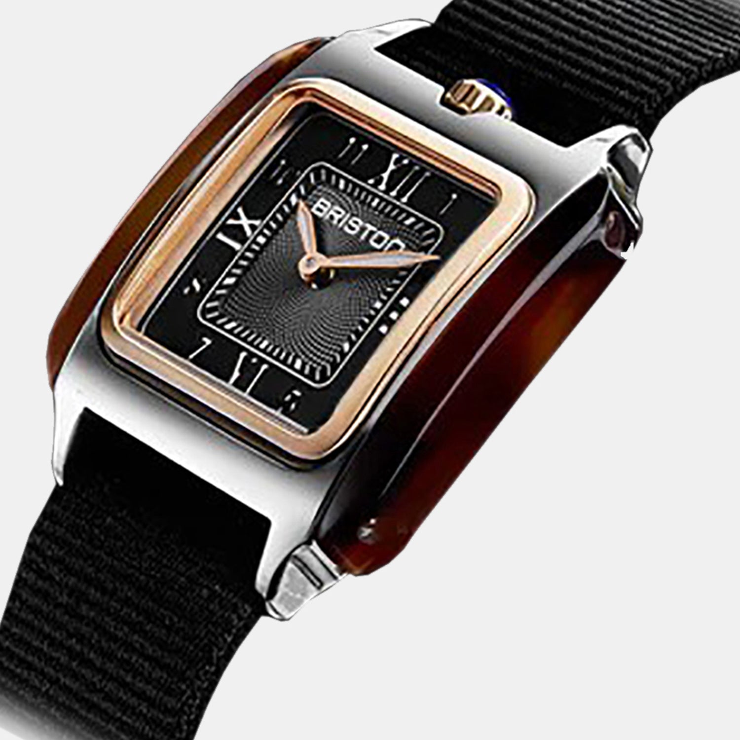 Streamliner Kennedy Women Quartz Black Dial Analog NATO Watch 252030.PRA.T.1.NB