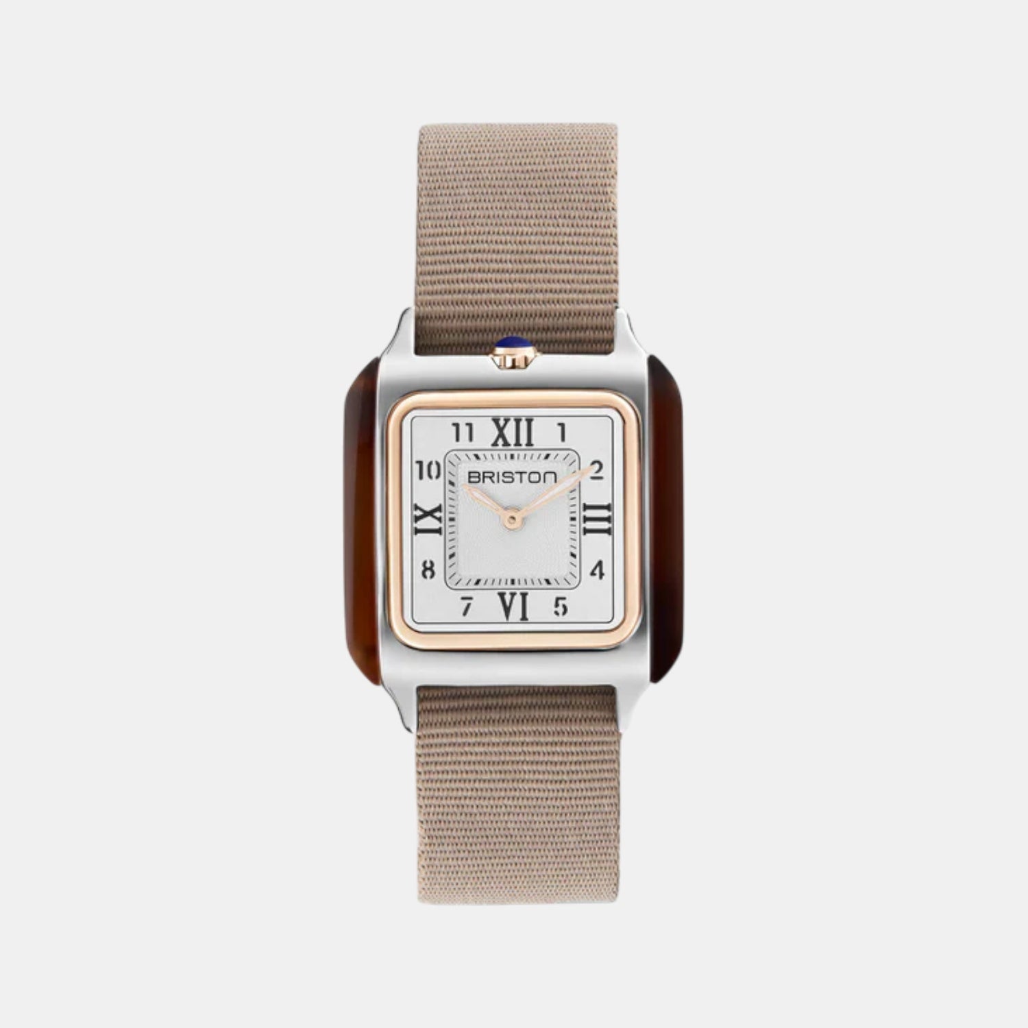 Briston Women Quartz White Dial Analog Nato Watch 252030.PRA.T.2.NT-1