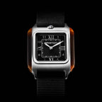 Streamliner Kennedy HM Unisex Quartz Black Dial Analog NATO Watch 252030.SA.T.1.NB