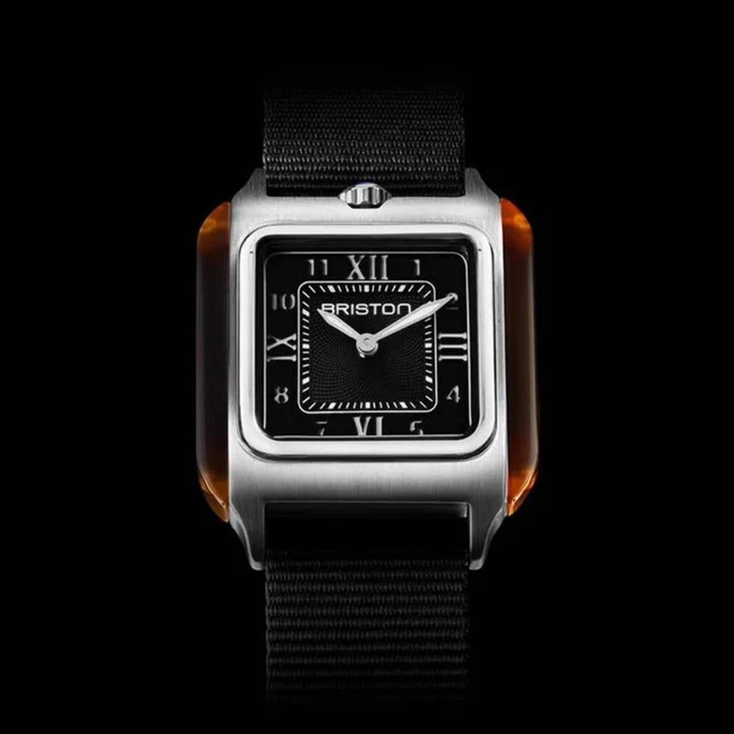 Streamliner Kennedy HM Unisex Quartz Black Dial Analog Nylon Watch 252030.SA.T.1.NB