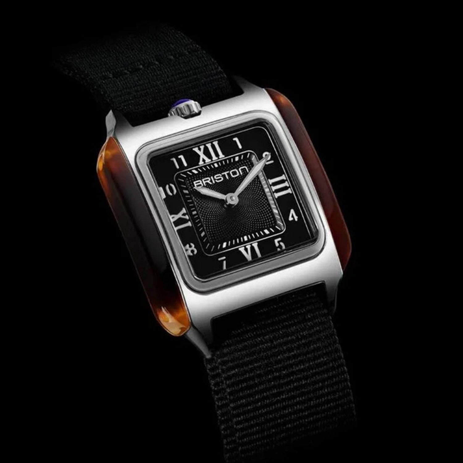 Streamliner Kennedy HM Unisex Quartz Black Dial Analog Nylon Watch 252030.SA.T.1.NB