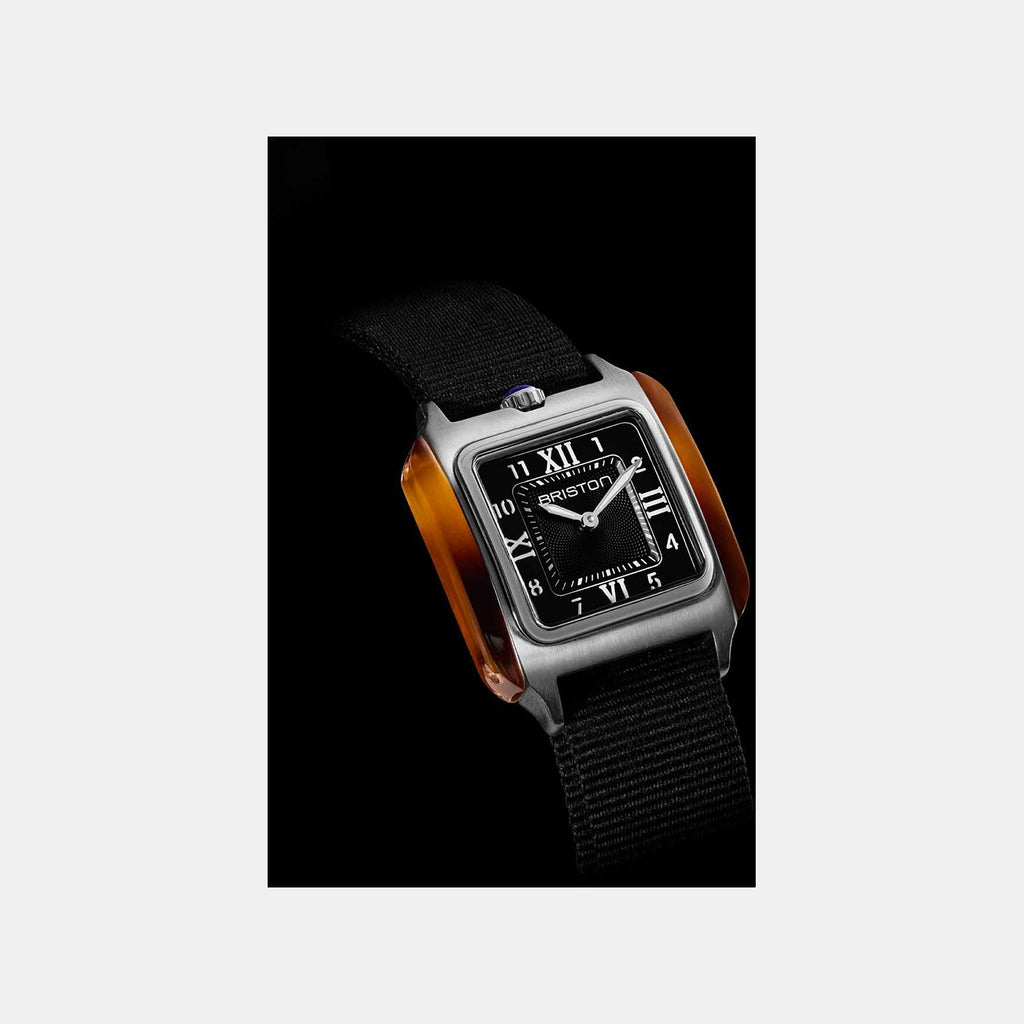 Streamliner Kennedy HM Unisex Quartz Black Dial Analog Nylon Watch 252030.SA.T.1.NB