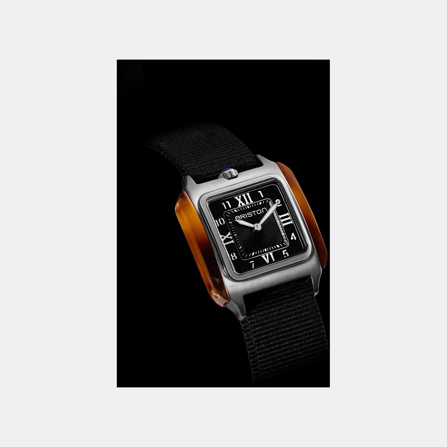 Streamliner Kennedy HM Unisex Quartz Black Dial Analog Nylon Watch 252030.SA.T.1.NB