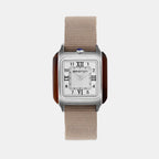 Streamliner Kennedy HM Unisex Quartz White Dial Analog NATO Watch 252030.SA.T.2.NT
