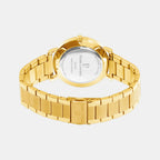 Essential Men Quartz Black Dial Analog Stainless Steel Watch 252G032