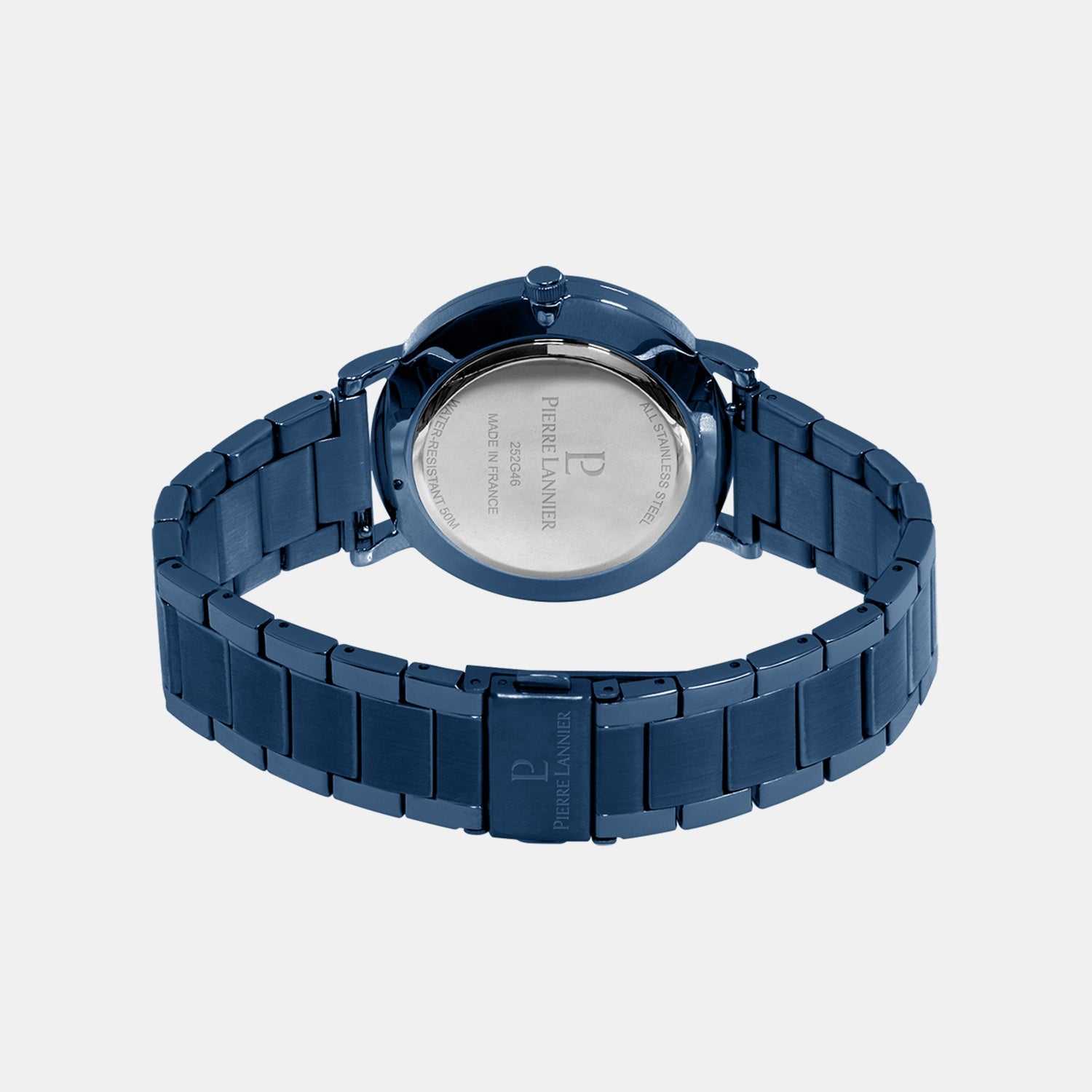 Essential Men Quartz Blue Dial Analog Stainless steel Watch 252G469