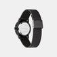 Quartz Unisex Analog Black Mesh Watch 25300002