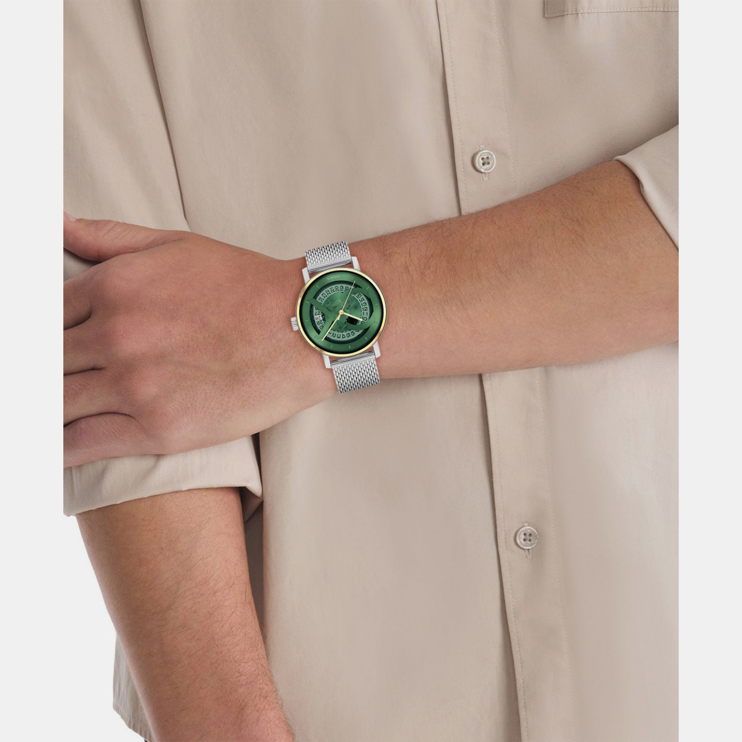 Calvin Klein Stainless Steel Round watch