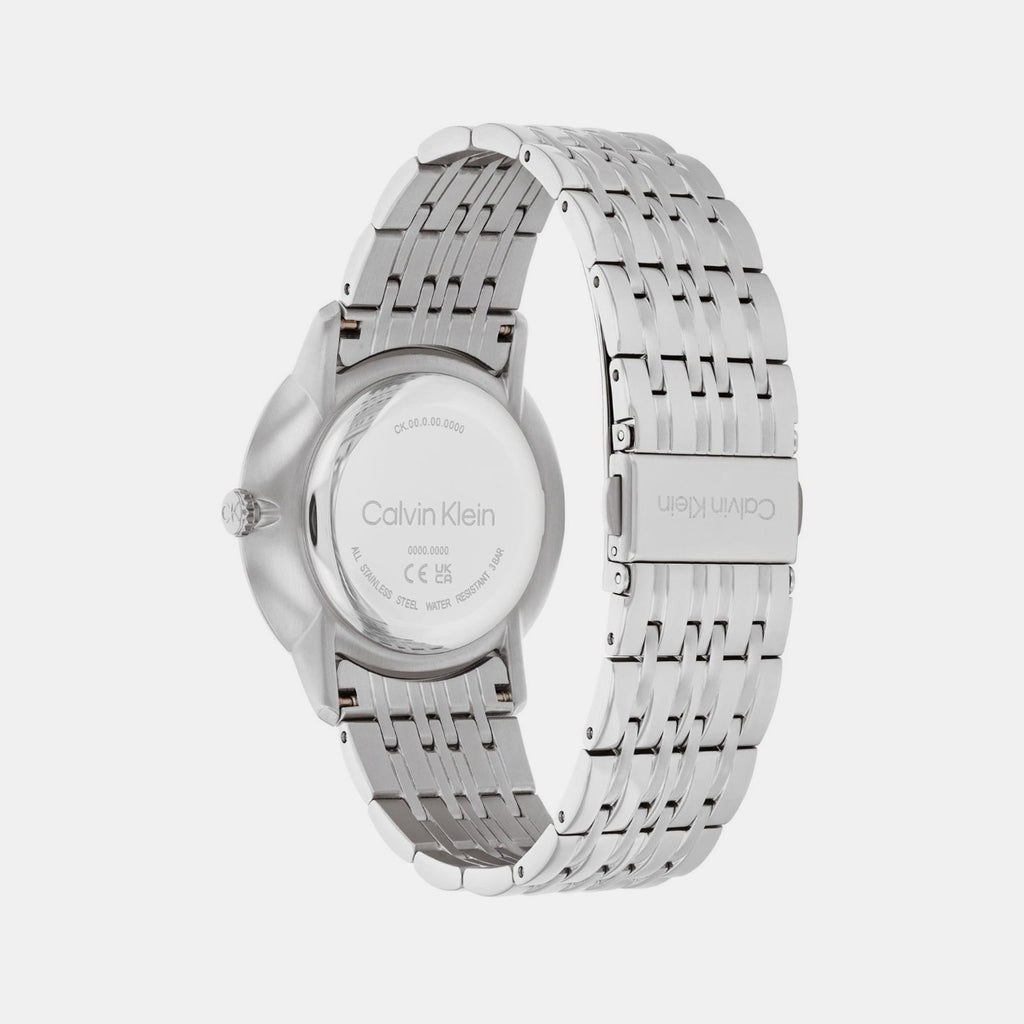 Calvin Klein Unisex Round Grey watch