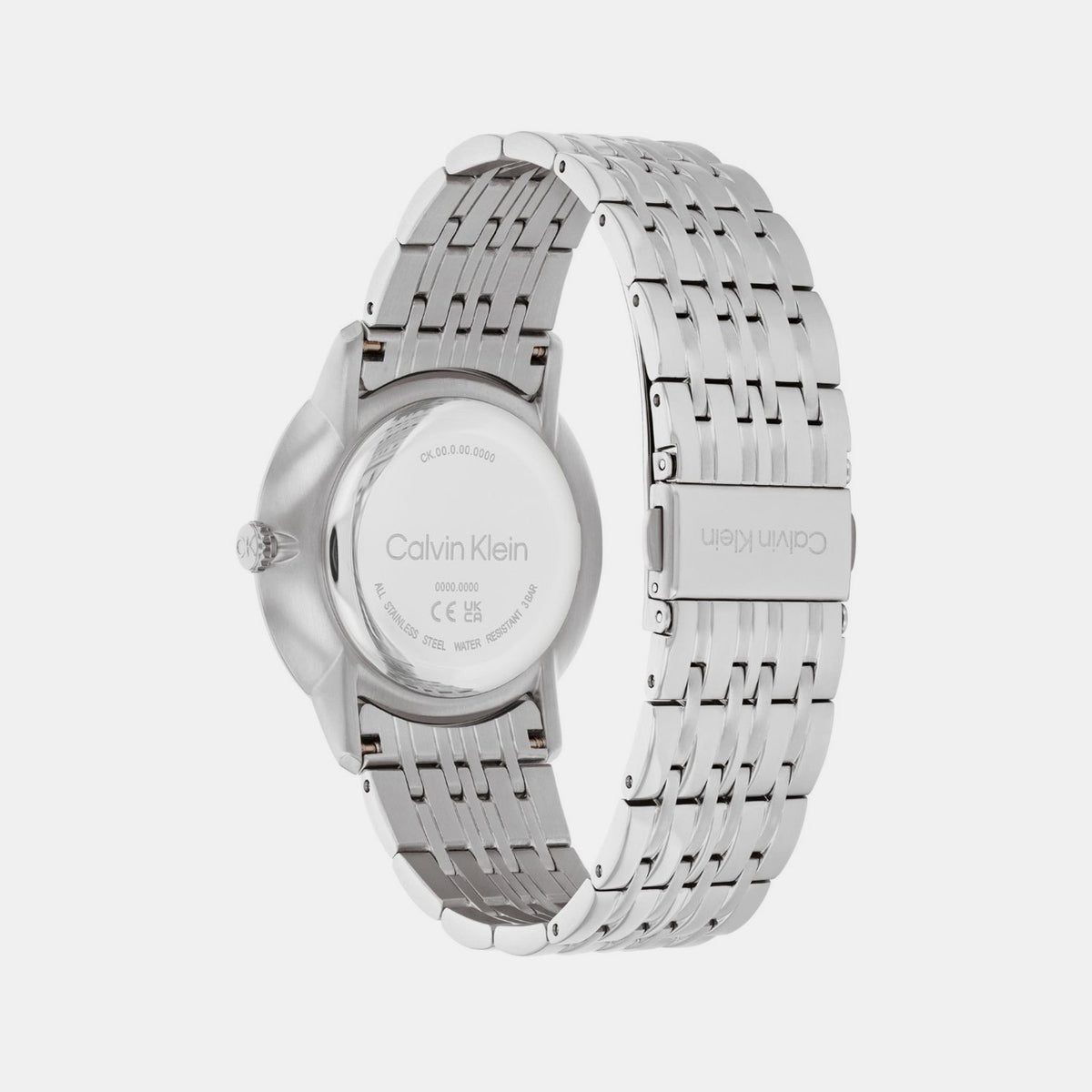 Calvin Klein Unisex Round Grey watch