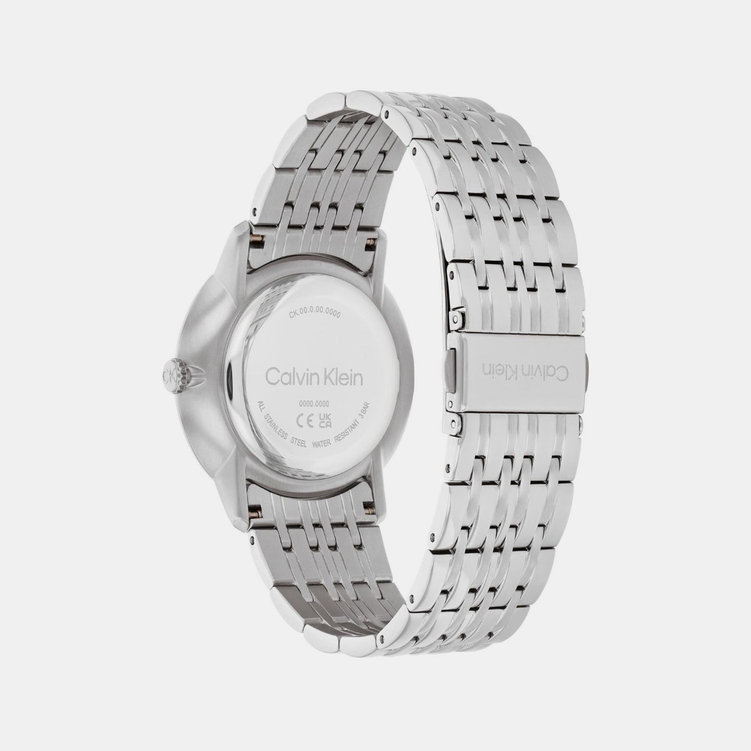 Calvin Klein Unisex Round Grey watch