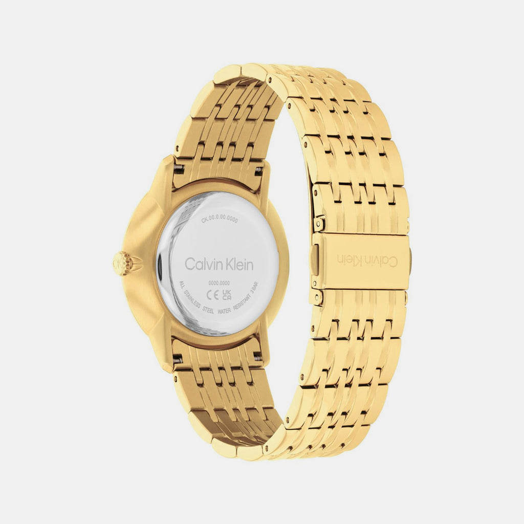 Calvin Klein Unisex Round Blue watch