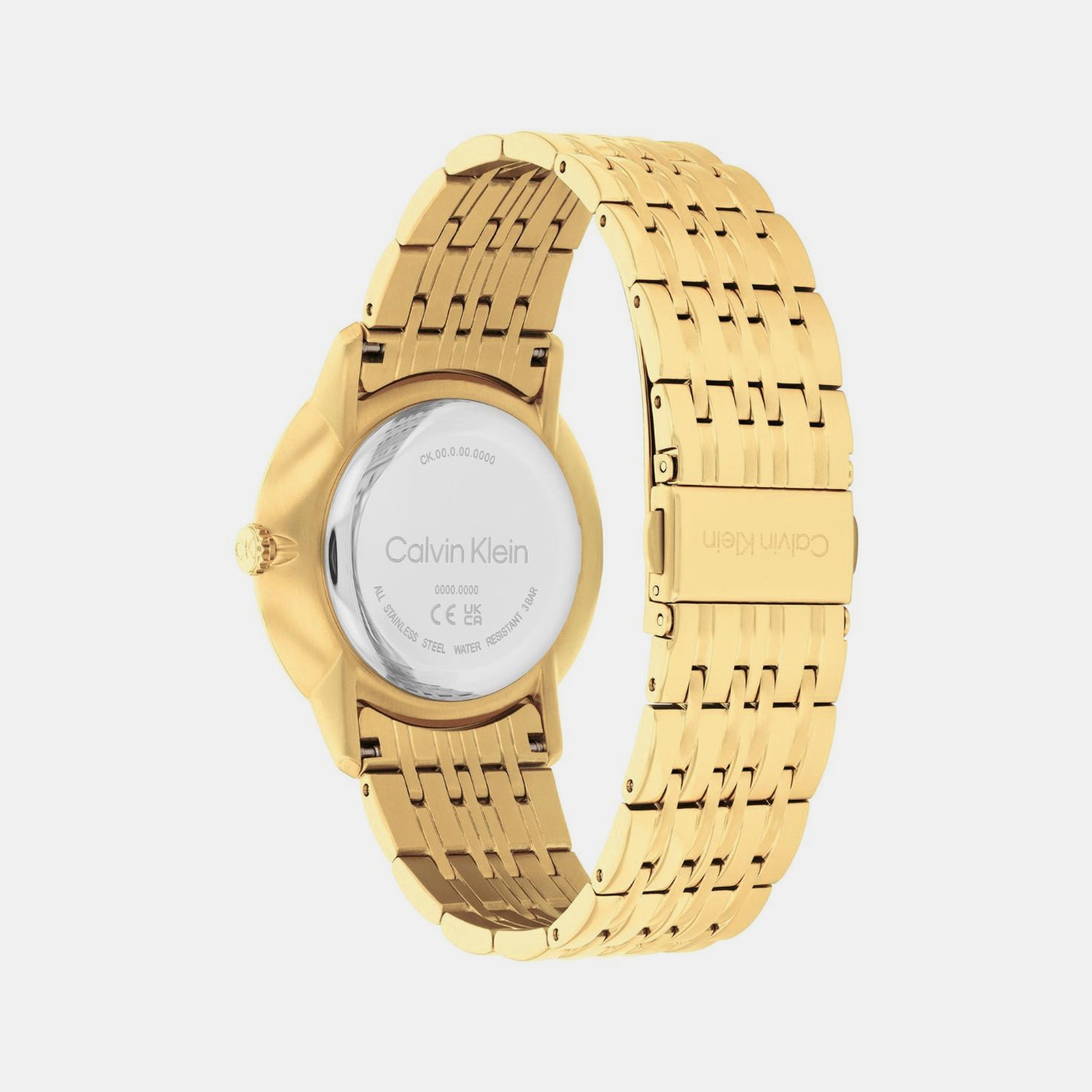 Calvin Klein Unisex Round Blue watch