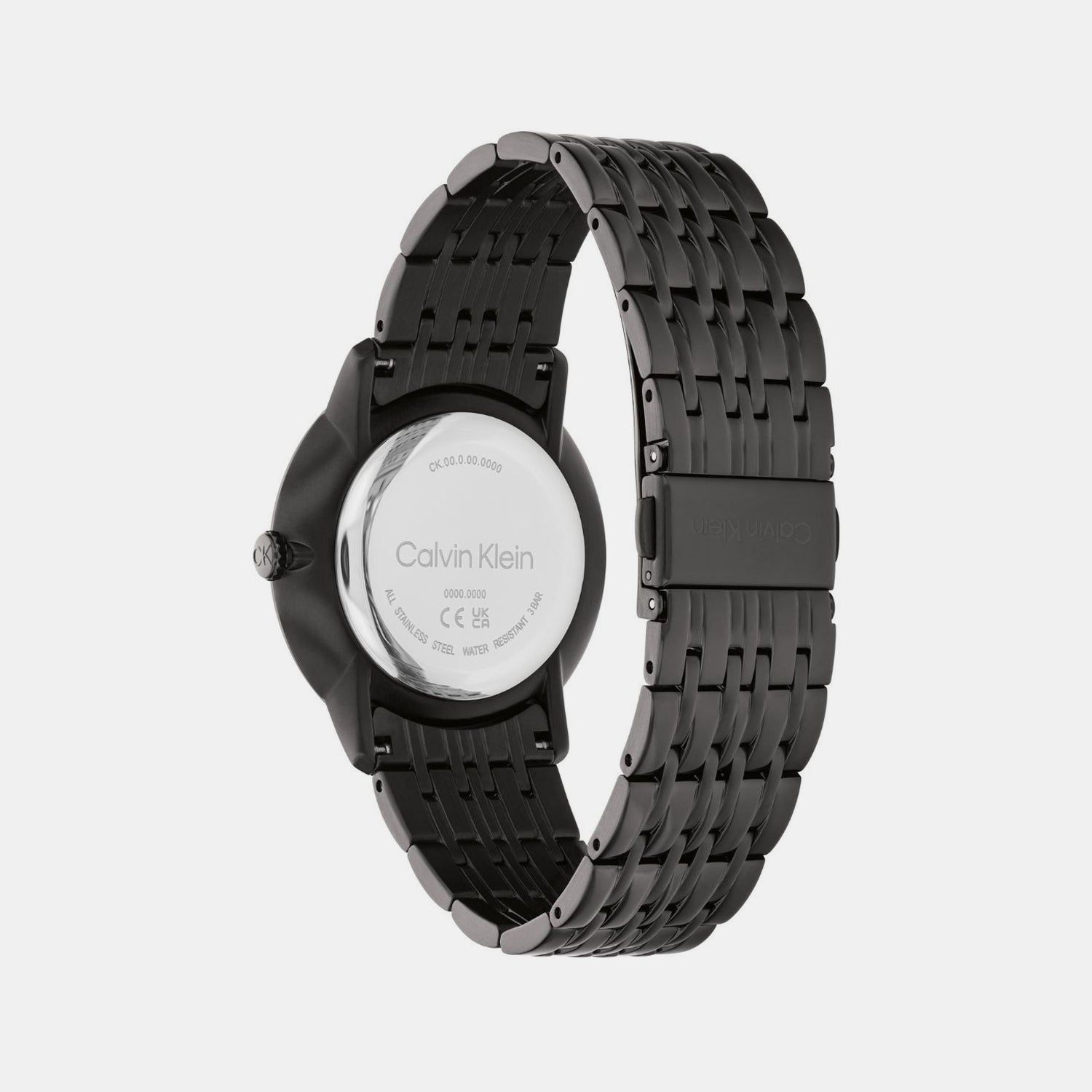 Calvin Klein Unisex Round Black watch