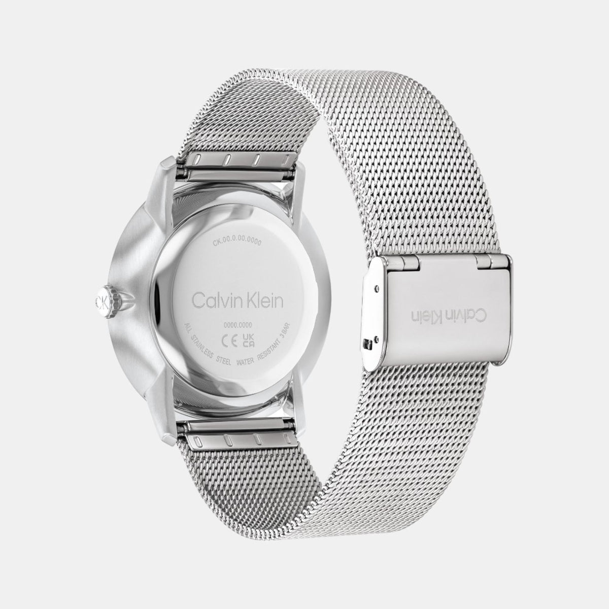Calvin Klein Unisex Round Blue watch