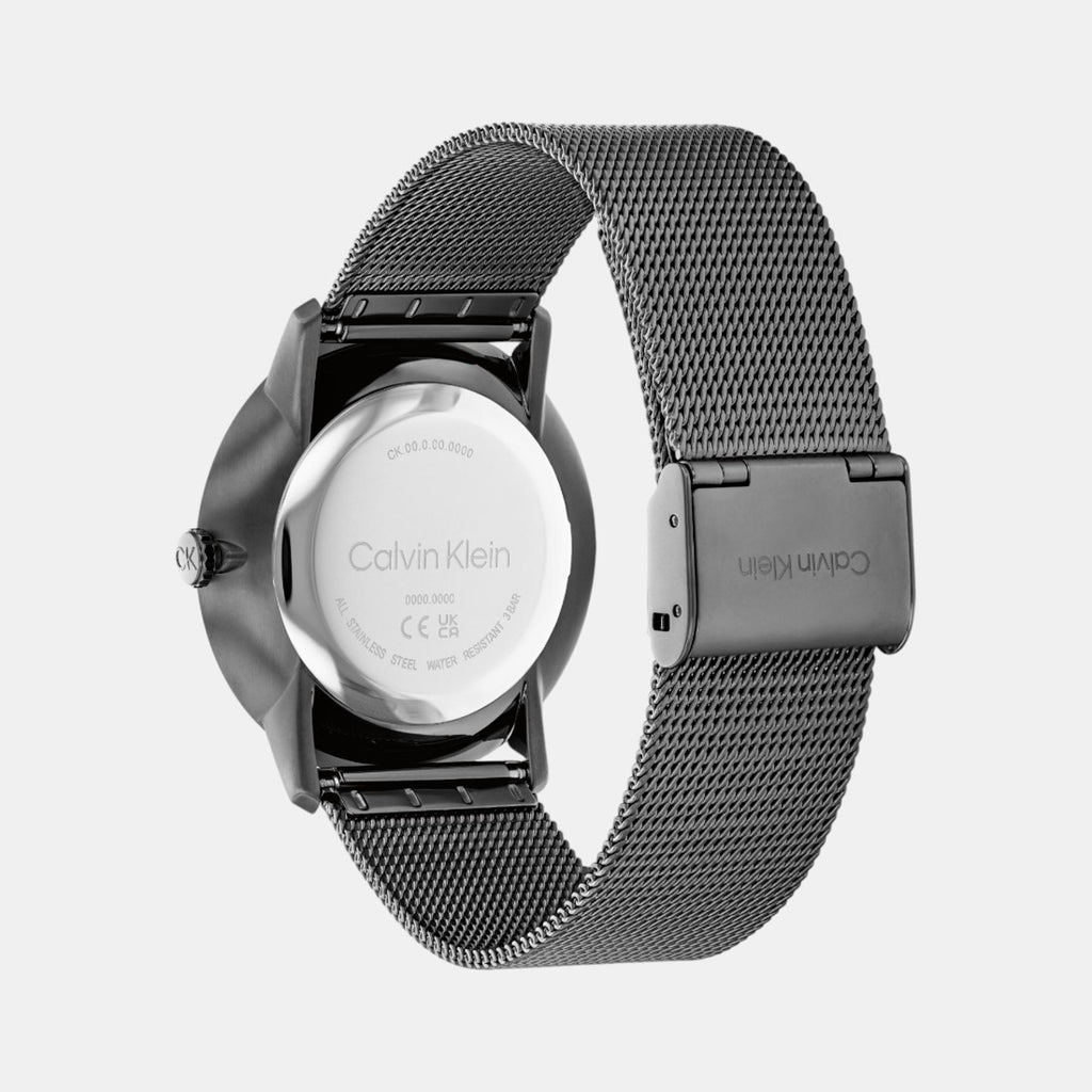 Calvin Klein Unisex Round Grey watch