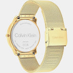 Ck Iconic Women Quartz Black Dial Analog Mesh Watch 25300016