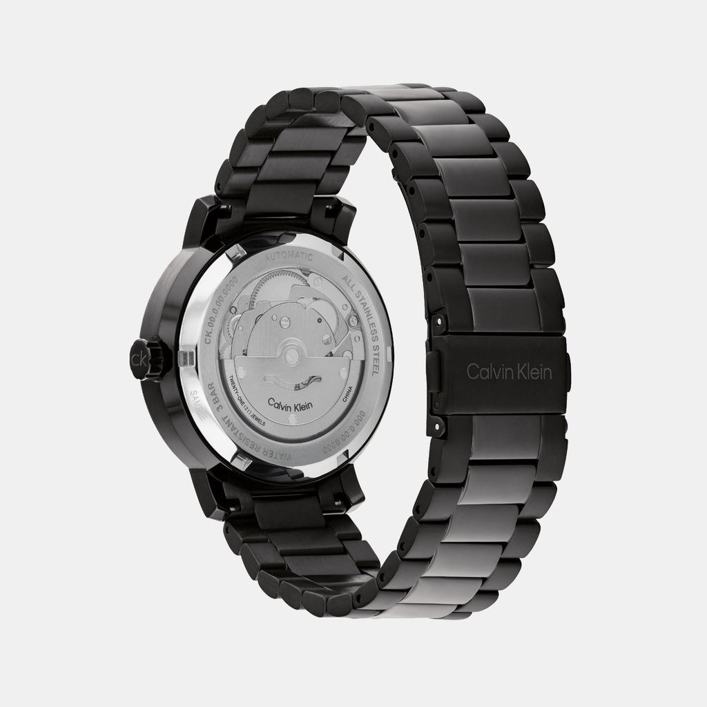 Calvin Klein Unisex Round Black watch