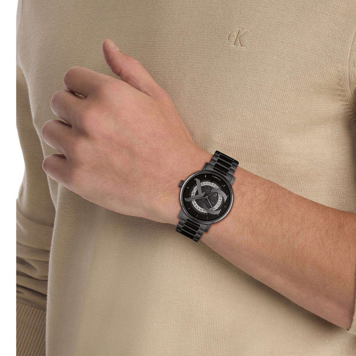 Calvin Klein Stainless Steel Round watch