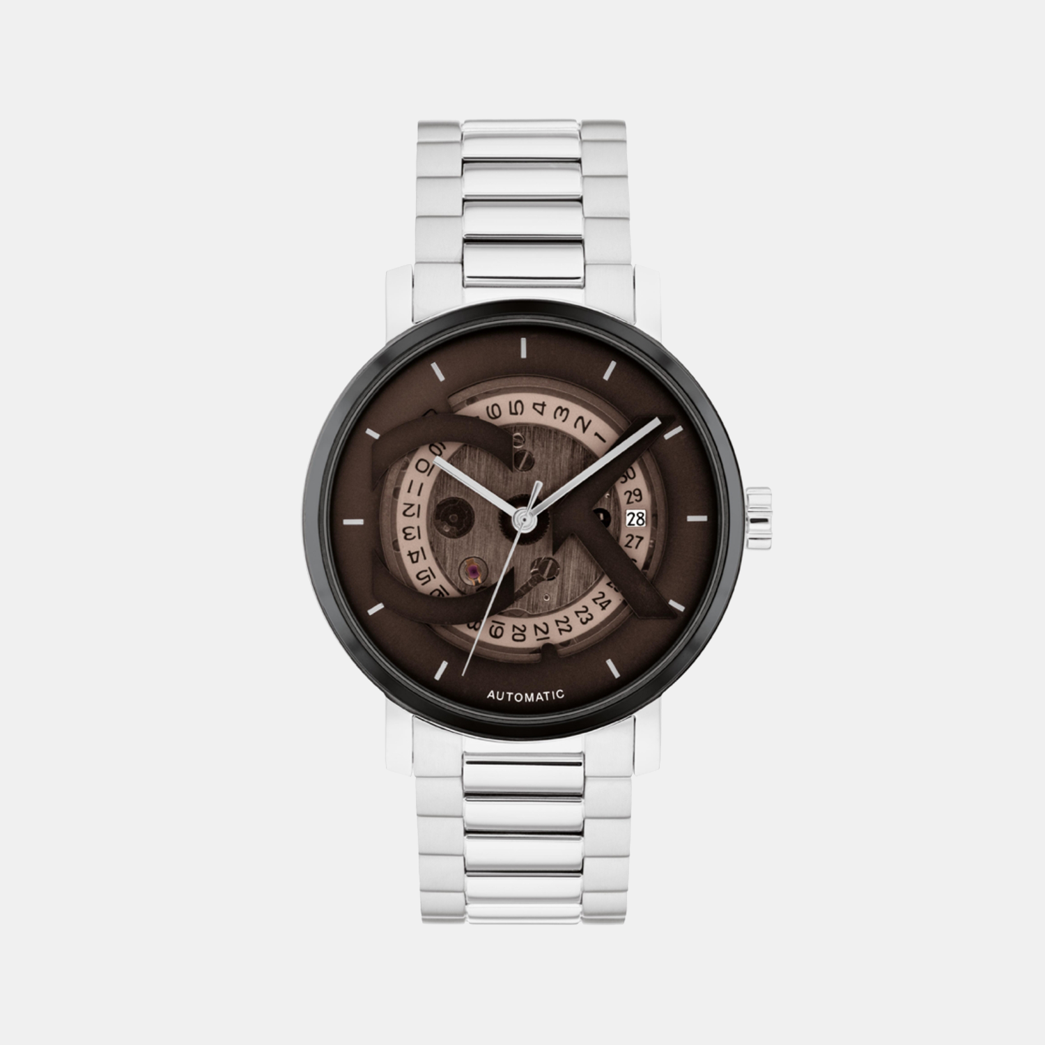 Calvin Klein Round Brown Analog watch