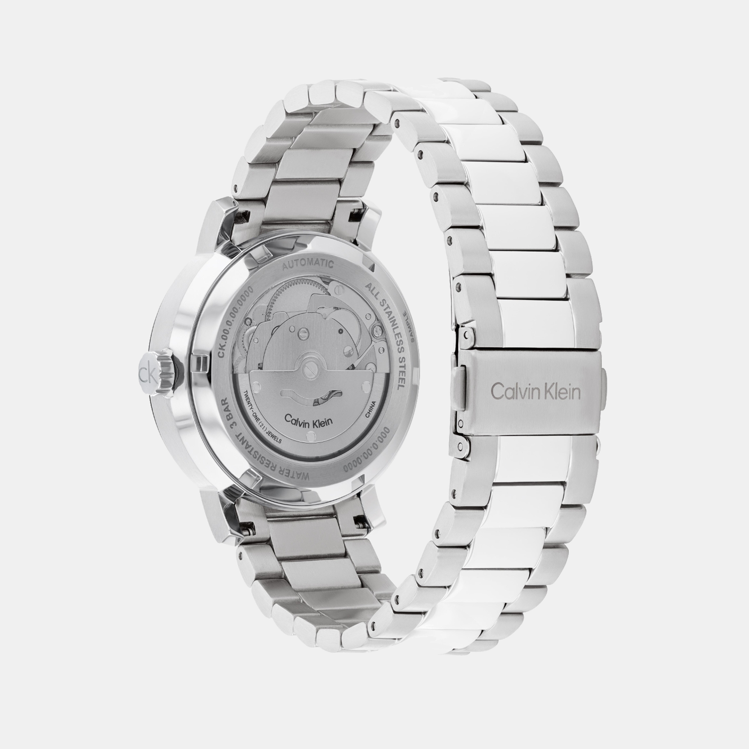 Calvin Klein Unisex Round Brown watch