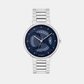 Ck Iconic Unisex Automatic Blue Dial Analog Stainless Steel Watch 25300019