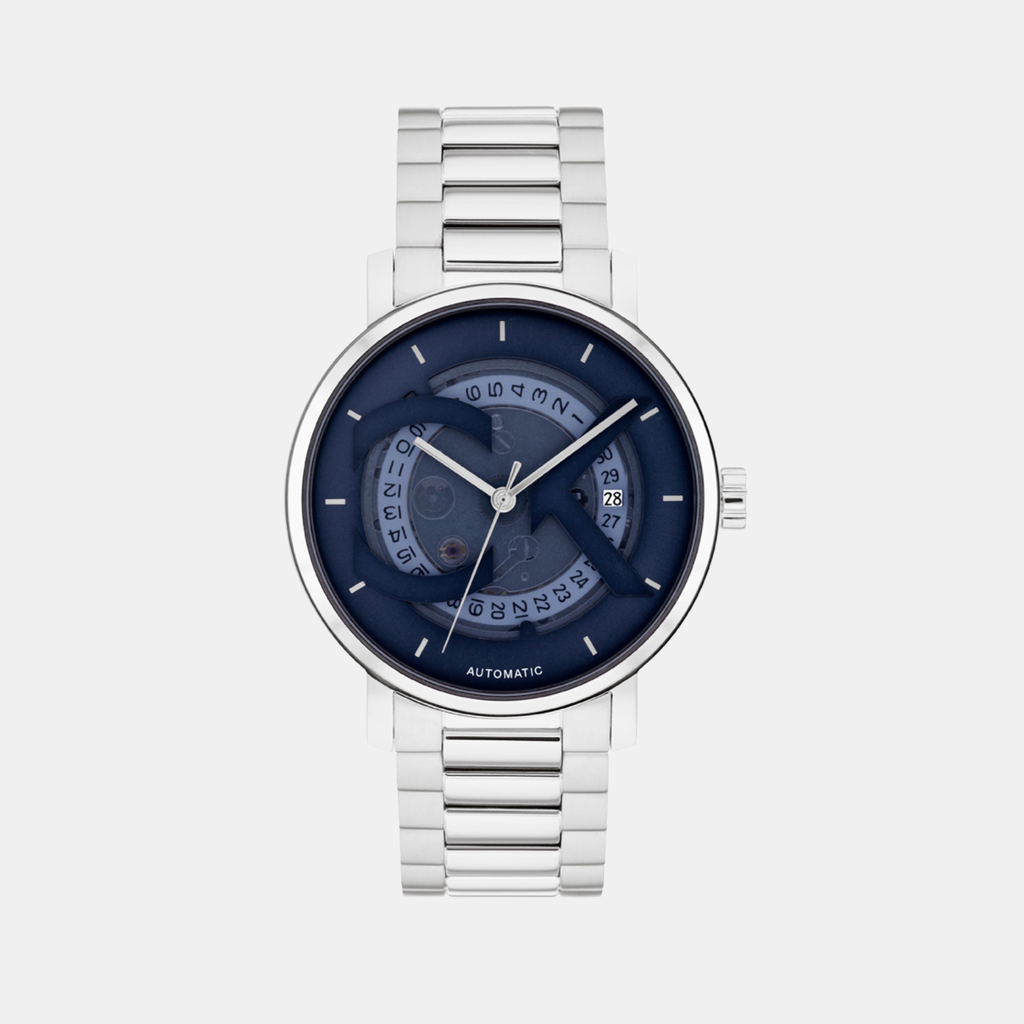 Calvin Klein Round Blue Analog watch