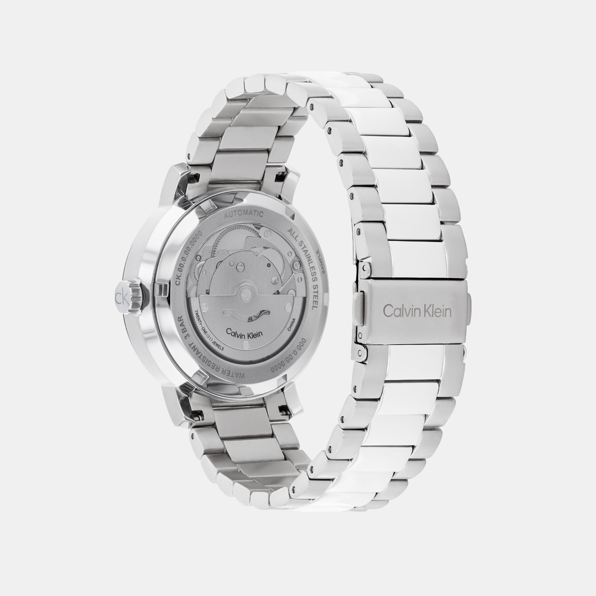 Calvin Klein Unisex Round Blue watch