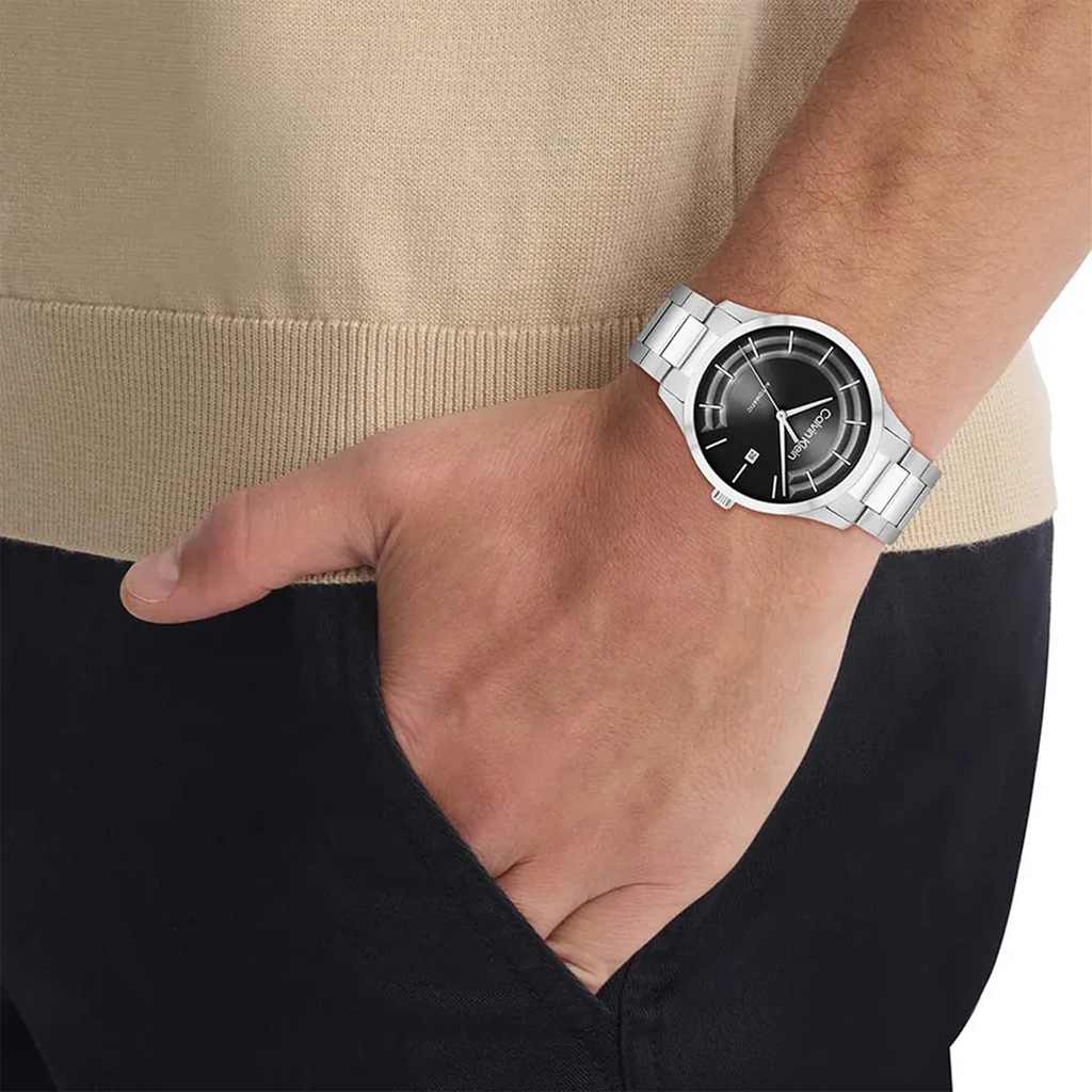 Calvin Klein Stainless Steel Round watch