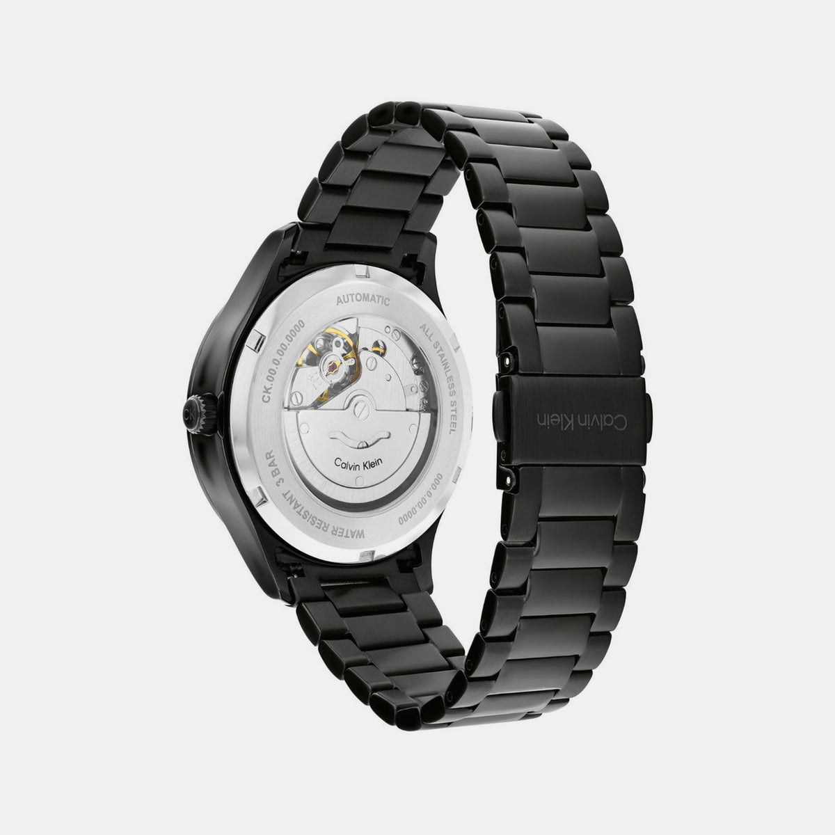 Calvin Klein Men Round Black watch