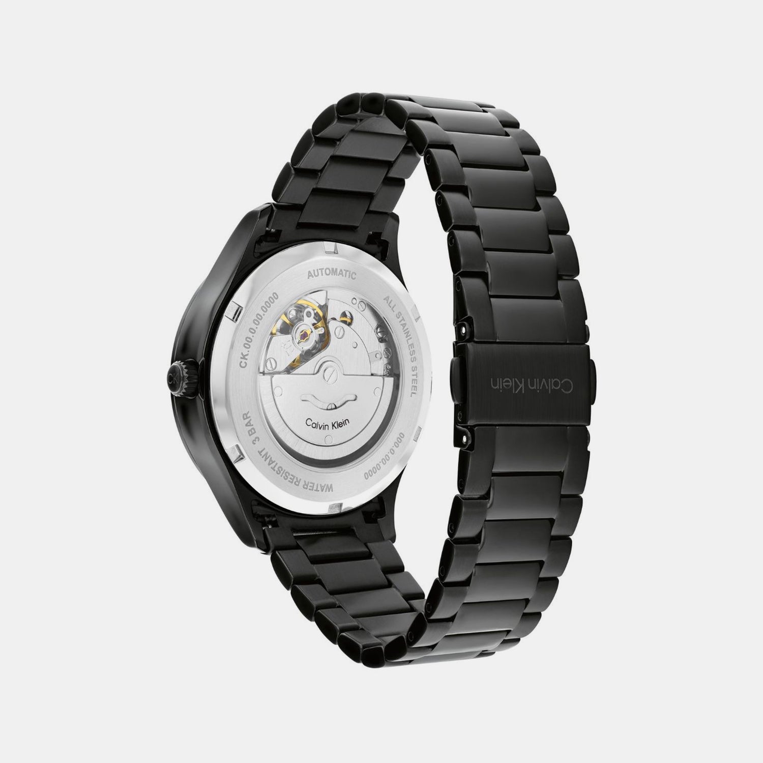 Calvin Klein Men Round Black watch