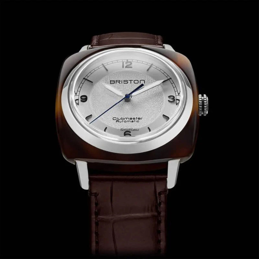 Clubmaster Legend Classic Unisex Automatic White Dial Analog Leather Watch 25739.SA.T.2.LABR