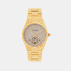 Women Automatic Grey Dial Analog Metal Watch 2567-M20902