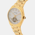 Women Automatic Grey Dial Analog Metal Watch 2567-M20902