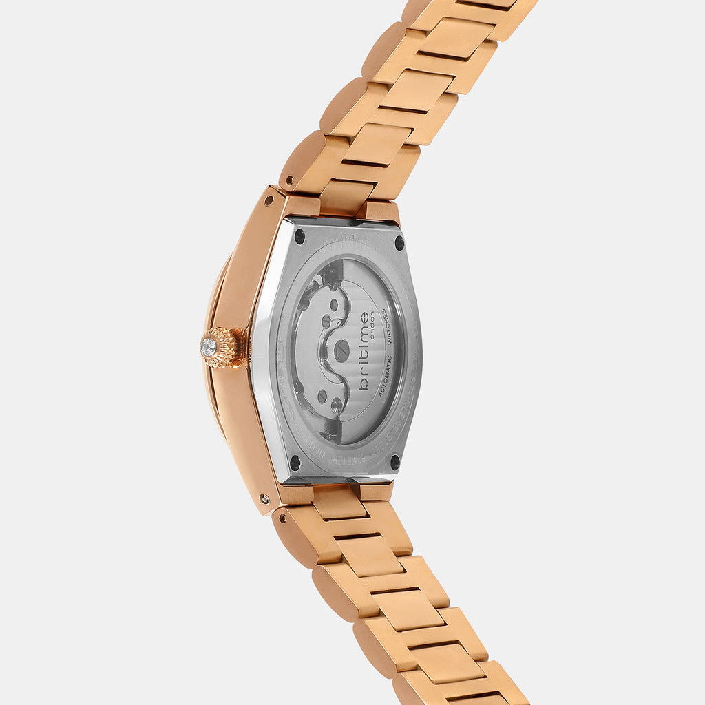 Monarch Women Automatic Brown Dial Analog Metal Watch 2567-M30603