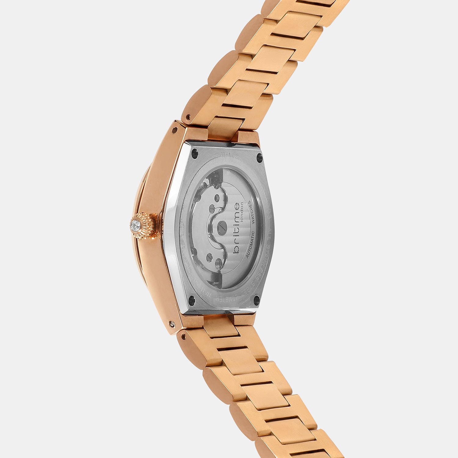 Monarch Women Automatic Brown Dial Analog Metal Watch 2567-M30603