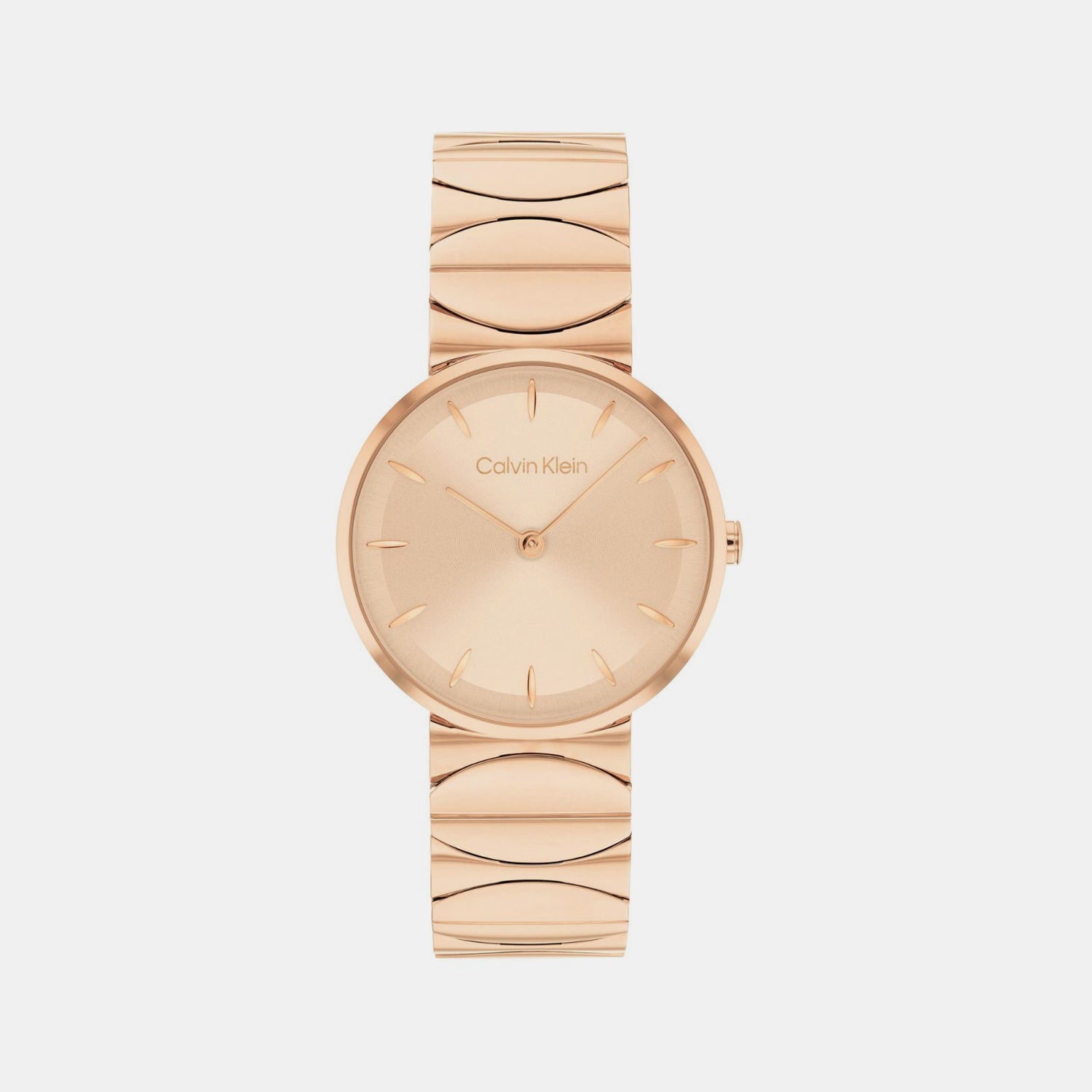Calvin Klein Round Carnation Gold Analog watch