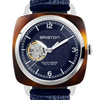 Clubmaster Legend Classic HMS Unisex Automatic Blue Dial Analog Leather Watch 25739.SA.T.15.LANV