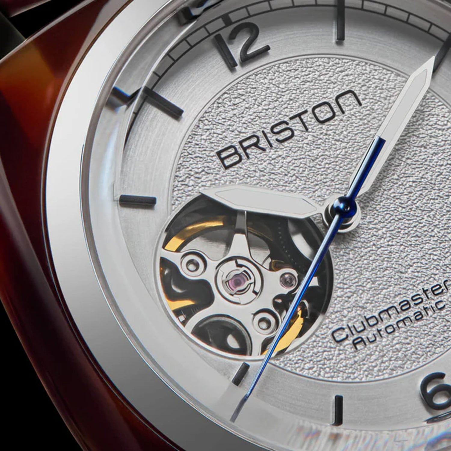 Clubmaster Legend Classic Unisex Automatic White Dial Analog Leather Watch 25739.SA.T.2.LABR