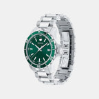 Series 800 Men Quartz Green Dial Analog Stainless Steel Watch 2600136