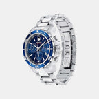 Series 800 Men Quartz Blue Dial Chronograph Stainless Steel Watch 2600141